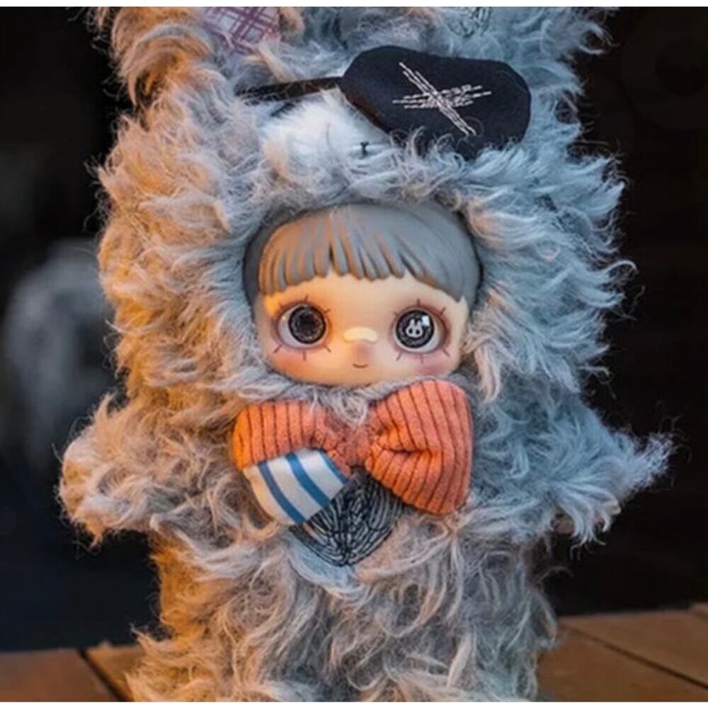 NWT MayMei Dark Forest Crazy Ada Bag Charm Plush